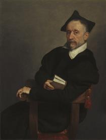 Titian's Schoolmaster - Giovanni Battista Moroni