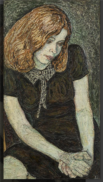 Portrait of Tamara Obukhova, 1966 - Mykhailo Vainshtein