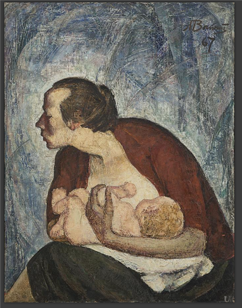 Mother. Anxiety, 1967 - Михаил Исакович Вайнштейн