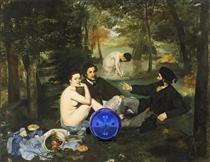 Gazing Ball (Manet Luncheon on the Grass) - Jeff Koons
