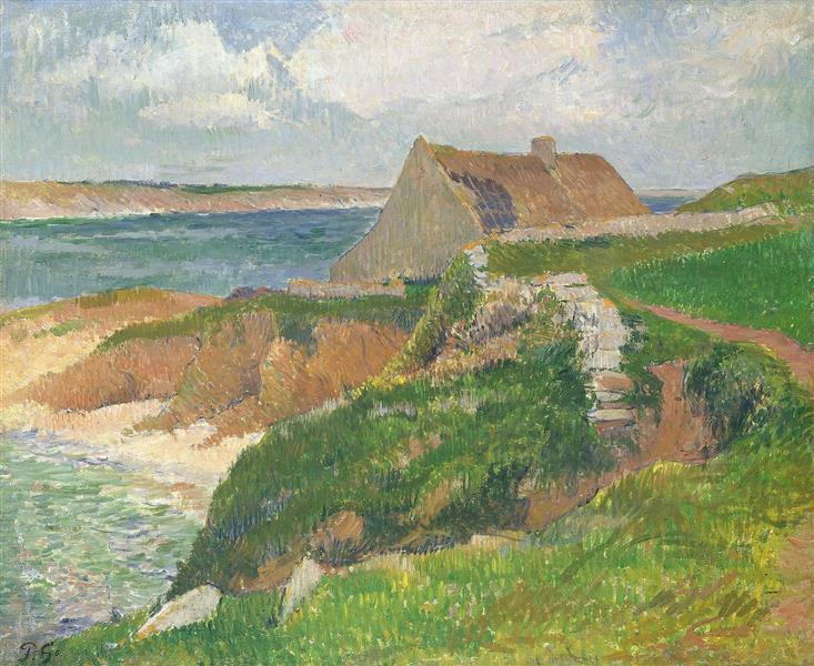 The Island of Raguenez, Brittany, c.1890 - c.1895 - Анри Море