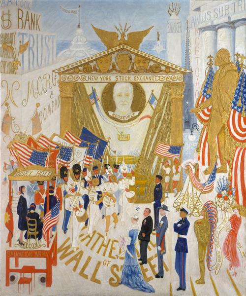 The Cathedrals of Wall Street, 1939 - Florine Stettheimer