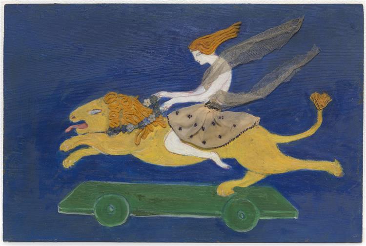 Costume Design (Androcles and the Lion) for Artist's Ballet Orphée of the Quat Z Arts, 1912 - Florine Stettheimer