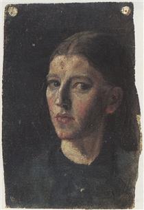 Anna Ancher, Self Portrait - Anna Ancher