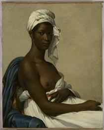 Portrait d'une femme noire - Мари-Гийемин Бенуа