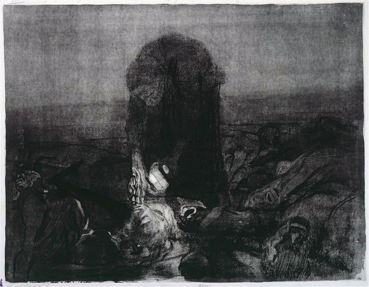 The Battlefield, 1907 - Кэте Кольвиц