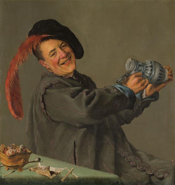 Le joyeux buveur, 1629 - Judith Leyster