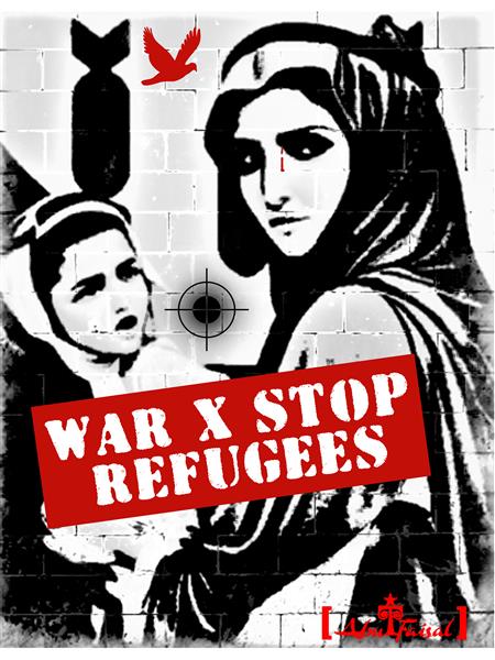 War x Stop Refugees 2.0, 2020 - Abu Faisal Sergio Tapia