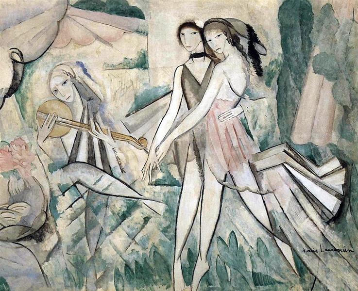 The Dance in the Country, 1913 - 瑪麗·羅蘭珊