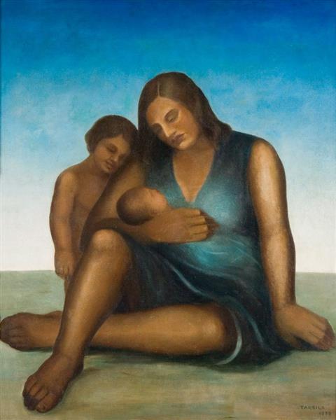 Maternity, 1938 - Tarsila do Amaral