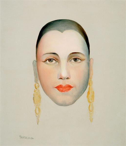 Self-Portrait, 1924 - Тарсіла ду Амарал