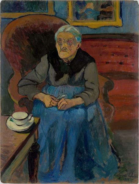 The Artist's Mother, 1912 - Сюзанна Валадон