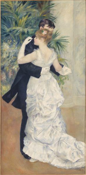 Dance in the City, 1883 - Pierre-Auguste Renoir