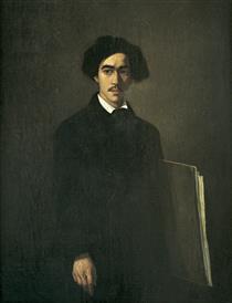 Portrait of Francisco Masías, 1855 - Ignacio Merino