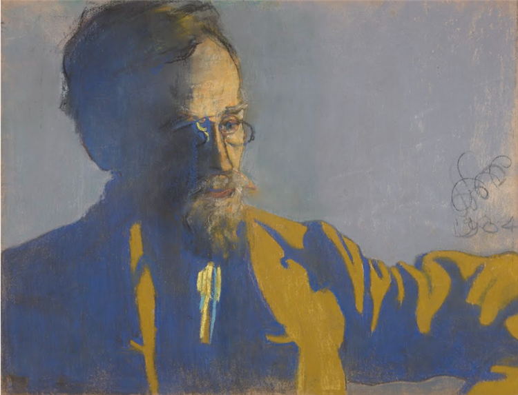 Portrait of Adam Chmiel, 1904 - Stanisław Wyspiański