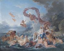 The Birth and Triumph of Venus - Francois Boucher