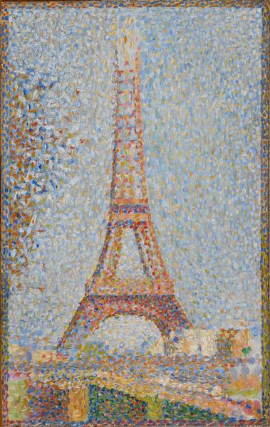The Eiffel Tower, c.1889 - Georges Seurat