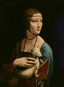 Дама с горностаем - Леонардо да Винчи