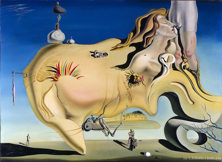 Der große Wichser, 1929 - Salvador Dalí