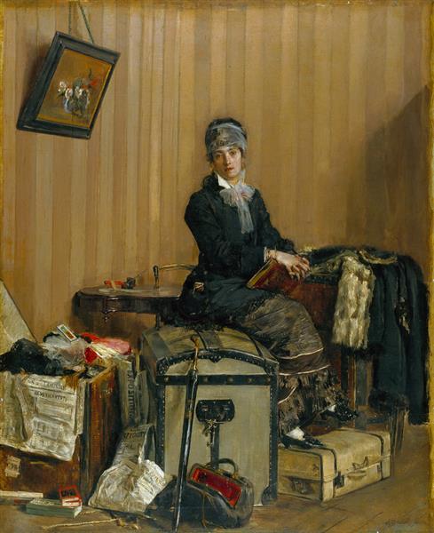 The Customs, 1877 - Антонио Манчини