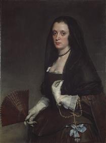 Die Dame mit dem Fächer - Diego Velázquez