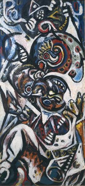 Birth, c.1941 - Jackson Pollock