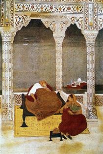 O Falecimento de Shah Jahan - Abanindranath Tagore