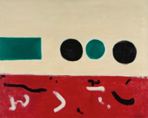Movement East to West, 1956 - Adolph Gottlieb