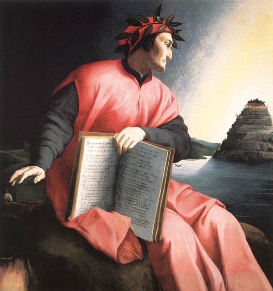 Allegorical Portrait of Dante, 1530 - Аньоло Бронзино