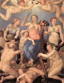 Allegory of Happiness - Bronzino