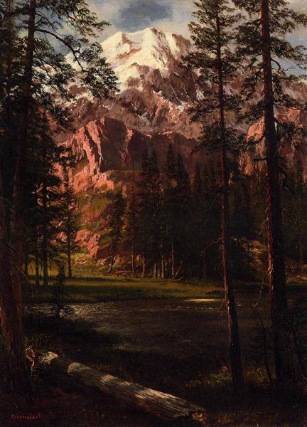 Mountain Lake - Albert Bierstadt