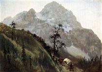 Western Trail, The Rockies - Альберт Бирштадт