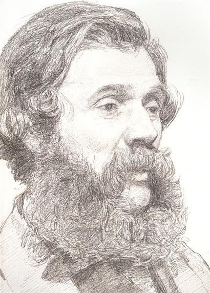 Portrait of William Moore, 1858 - Альберт Джозеф Мор