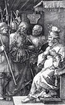 Christ Before Caiaphas - Albrecht Dürer