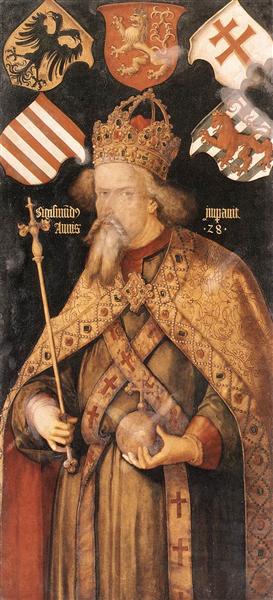 Император Сигизмунд, c.1512 - Альбрехт Дюрер