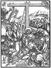 Lamentation for the Dead Christ - Альбрехт Дюрер