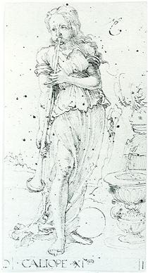Muse Calliope - Albrecht Dürer