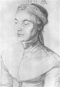 Portrait of a girl - Albrecht Durer