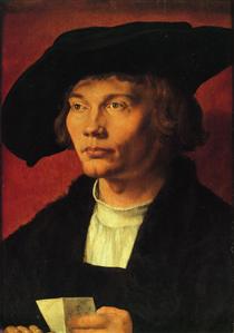 Portrait of Bernhard von Reesen - 杜勒