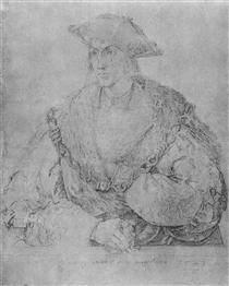 Portrait of Henry Parker, Lord Morley - Альбрехт Дюрер