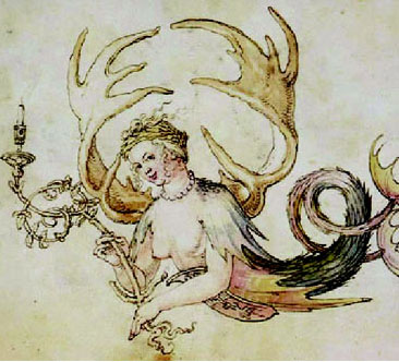 Женщина-подсвечник, 1513 - Альбрехт Дюрер