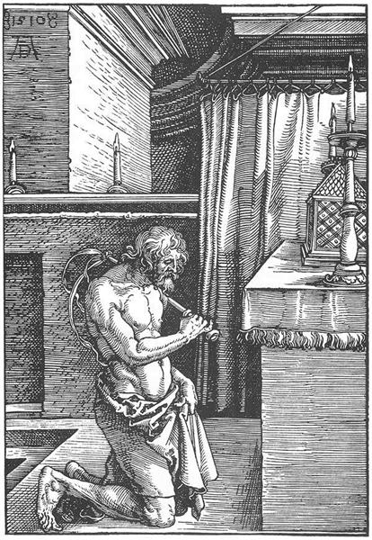 The Penitent, 1510 - 杜勒