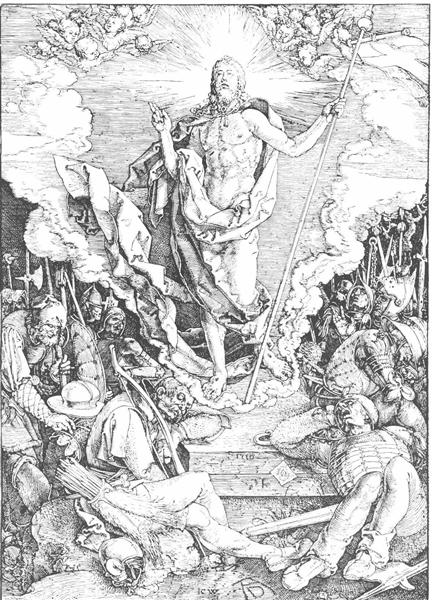 Воскресение Христово, c.1497 - Альбрехт Дюрер