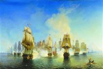 Афонское сражение 19 июня 1807 года - Алексей Боголюбов