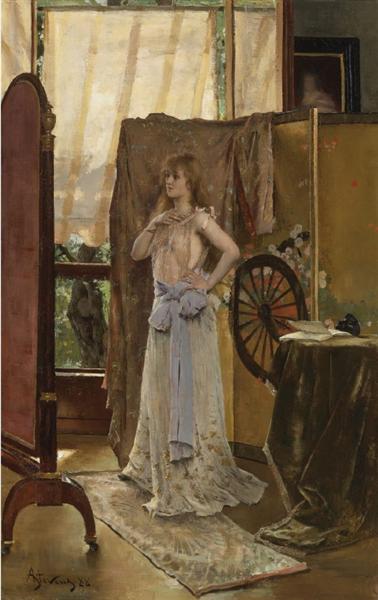 Study of the Role - Alfred Stevens