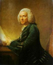 Portrait of Dr.William Hunter - Allan Ramsay