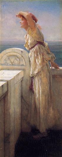Hopeful - Lawrence Alma-Tadema