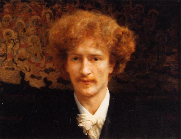Portrait of Ignacy Jan Paderewski, 1891 - Лоуренс Альма-Тадема
