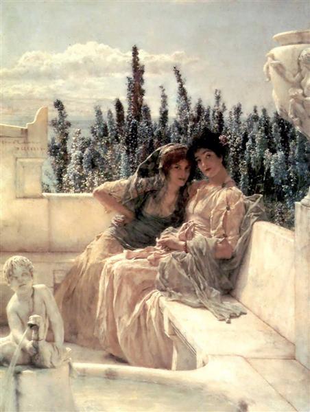 Whispering Noon, 1896 - Sir Lawrence Alma-Tadema