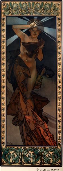 Morning Star, 1902 - Alphonse Mucha